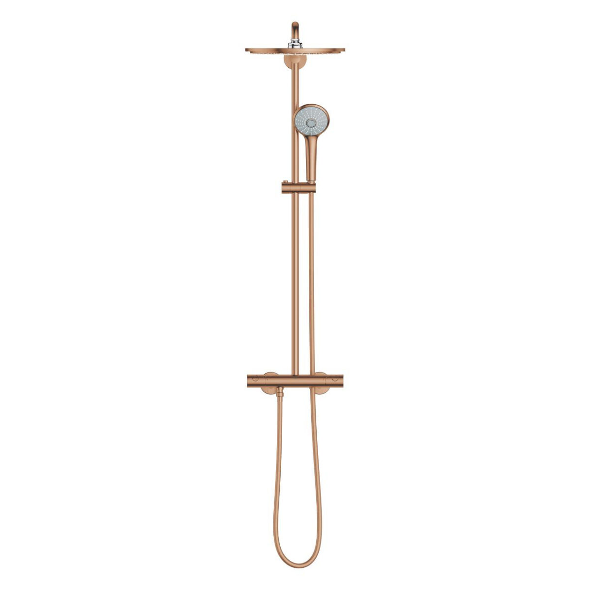 ΣΥΣΤΗΜΑ ΝΤΟΥΣ ΜΕ ΘΕΡΜΟΣΤΑΤΗ EUPHORIA SYSTEM 310 BRUSHED WARM SUNSET 26075DL0 GROHE - Image 3