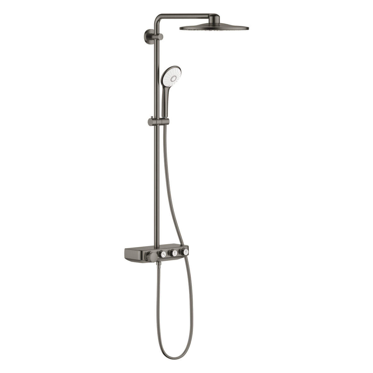 ΣΥΣΤΗΜΑ ΝΤΟΥΣ ΜΕ ΘΕΡΜΟΣΤΑΤΗ EUPHORIA SMARTCONTROL SYSTEM 310 DUO BRUSHED HARD GRAPHITE 26507AL0 GROHE - Image 1