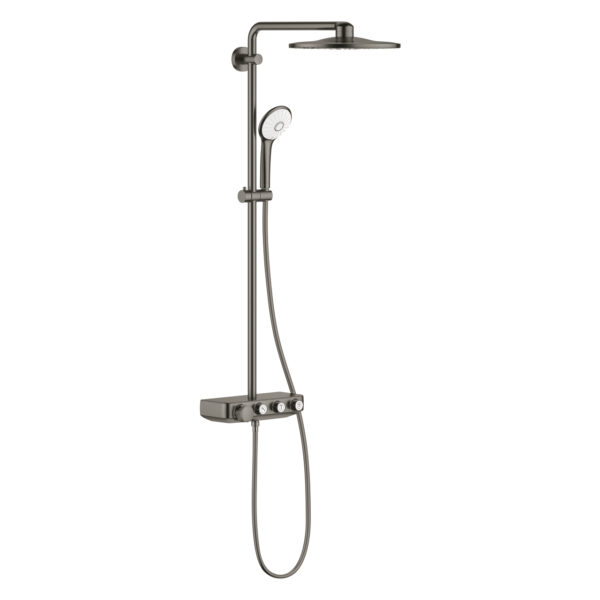 ΣΥΣΤΗΜΑ ΝΤΟΥΣ ΜΕ ΘΕΡΜΟΣΤΑΤΗ EUPHORIA SMARTCONTROL SYSTEM 310 DUO BRUSHED HARD GRAPHITE 26507AL0 GROHE