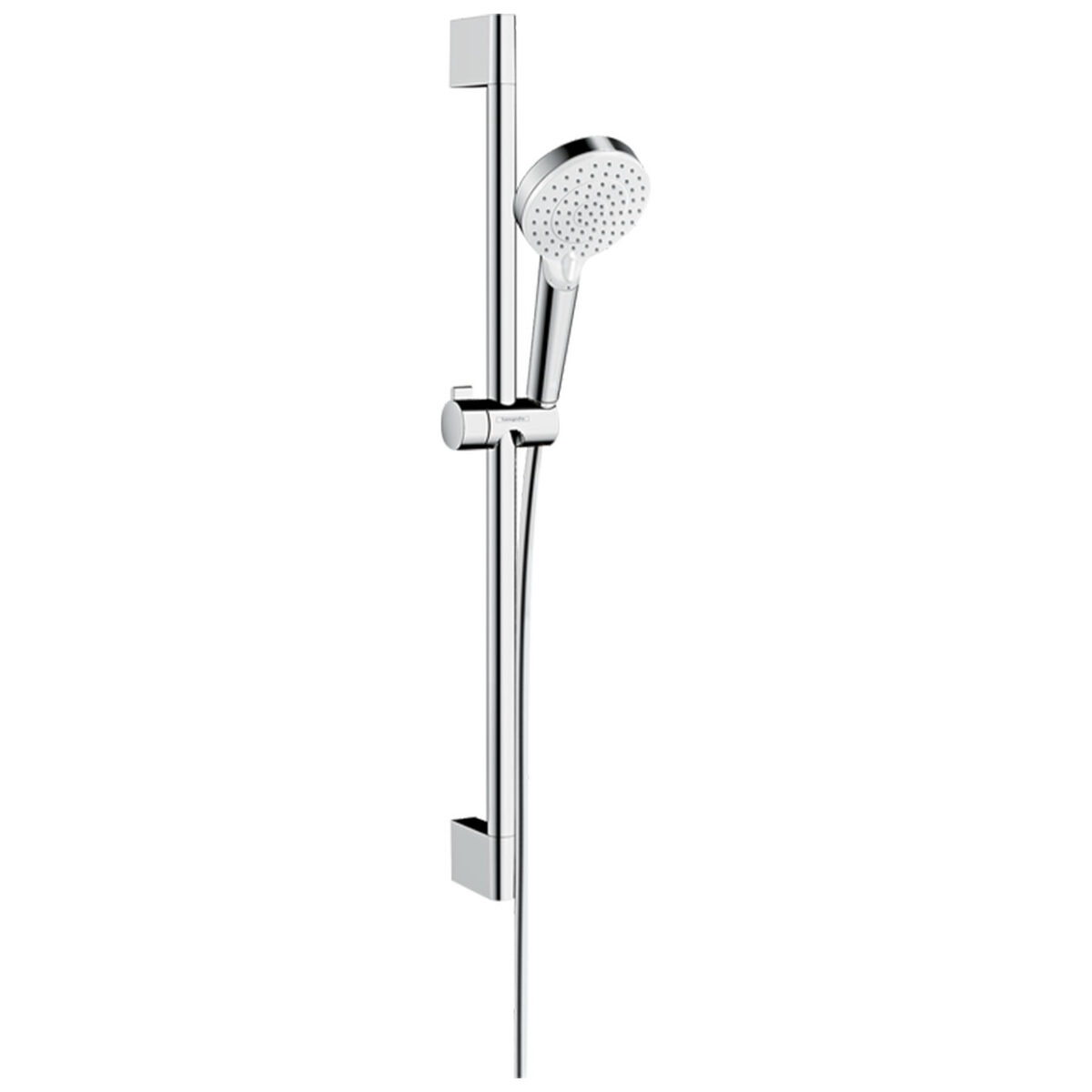 CROMMETA ΣΕΤ ΣΤΗΡΙΞΗΣ 100 VARIO ECOMSMART ΜΕ ΒΕΡΓΑ 65 CM ΧΡΩΜΕ 26534400 HANSGROHE - Image 1