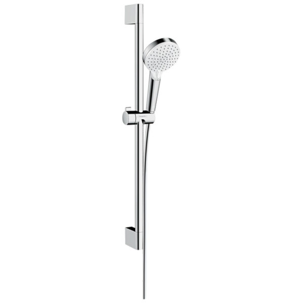 CROMMETA ΣΕΤ ΣΤΗΡΙΞΗΣ 100 VARIO ECOMSMART ΜΕ ΒΕΡΓΑ 65 CM ΧΡΩΜΕ 26534400 HANSGROHE