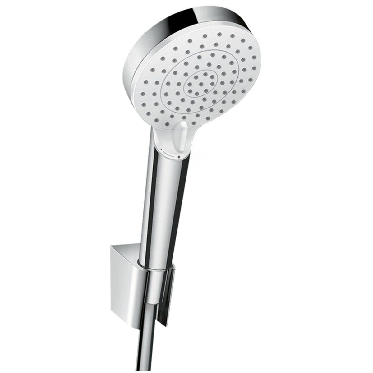CROMMETA ΣΕΤ ΣΤΗΡΙΞΗΣ 100 VARIO ECOMSMART ΜΕ ΣΠΙΡΑΛ 160 CM ΧΡΩΜΕ 26694400 HANSGROHE - Image 1