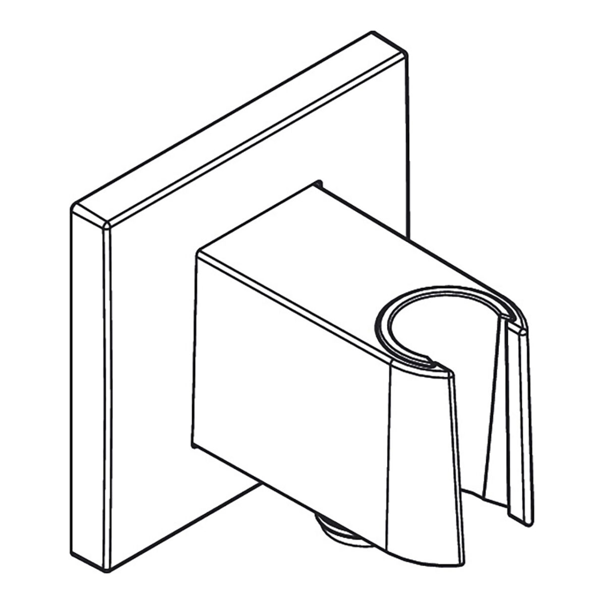 FIXFIT E ΕΠΙΤΟΙΧΟ ΣΤΗΡΙΓΜΑ ΝΤΟΥΣ ΧΡΩΜΕ 26889000 HANSGROHE - Image 3