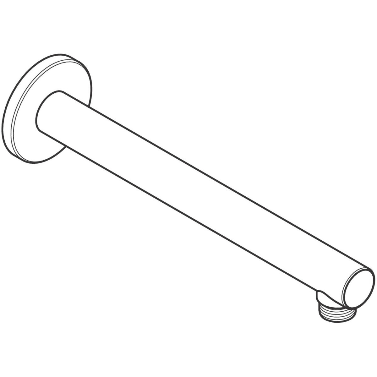 VERNIS BLEND ΒΡΑΧΙΟΝΑΣ 24 CM ΜΑΥΡΟ ΜΑΤ 27809670 HANSGROHE - Image 3