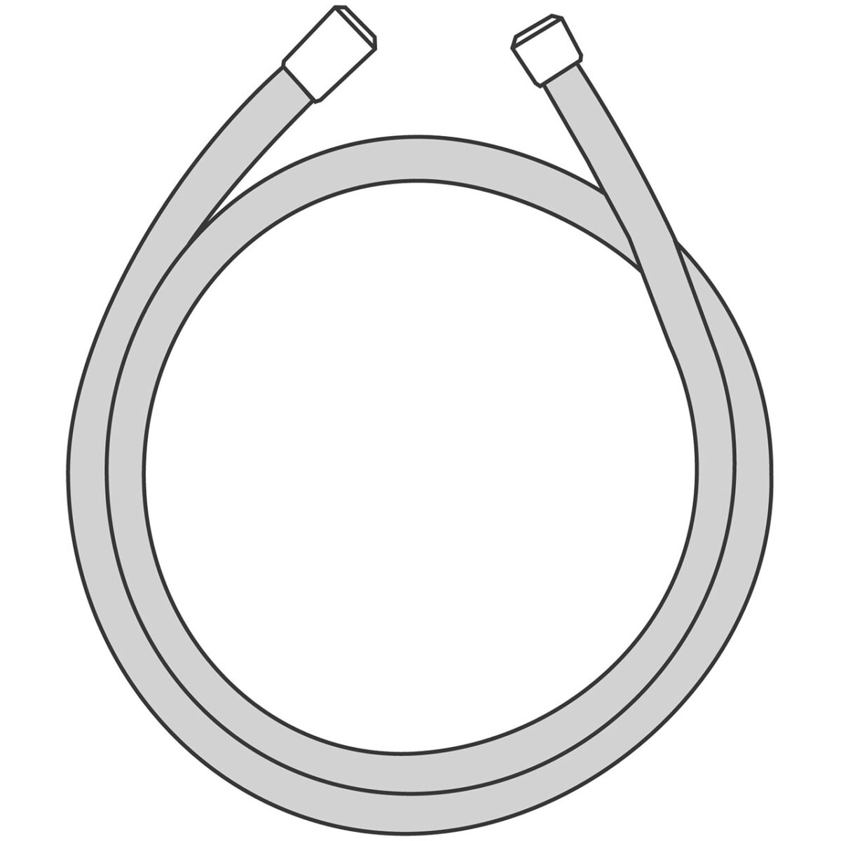 ISIFLEX ΣΠΙΡΑΛ ΛΟΥΤΡΟΥ 125 CM ΧΡΩΜΕ 28272000 HANSGROHE - Image 4