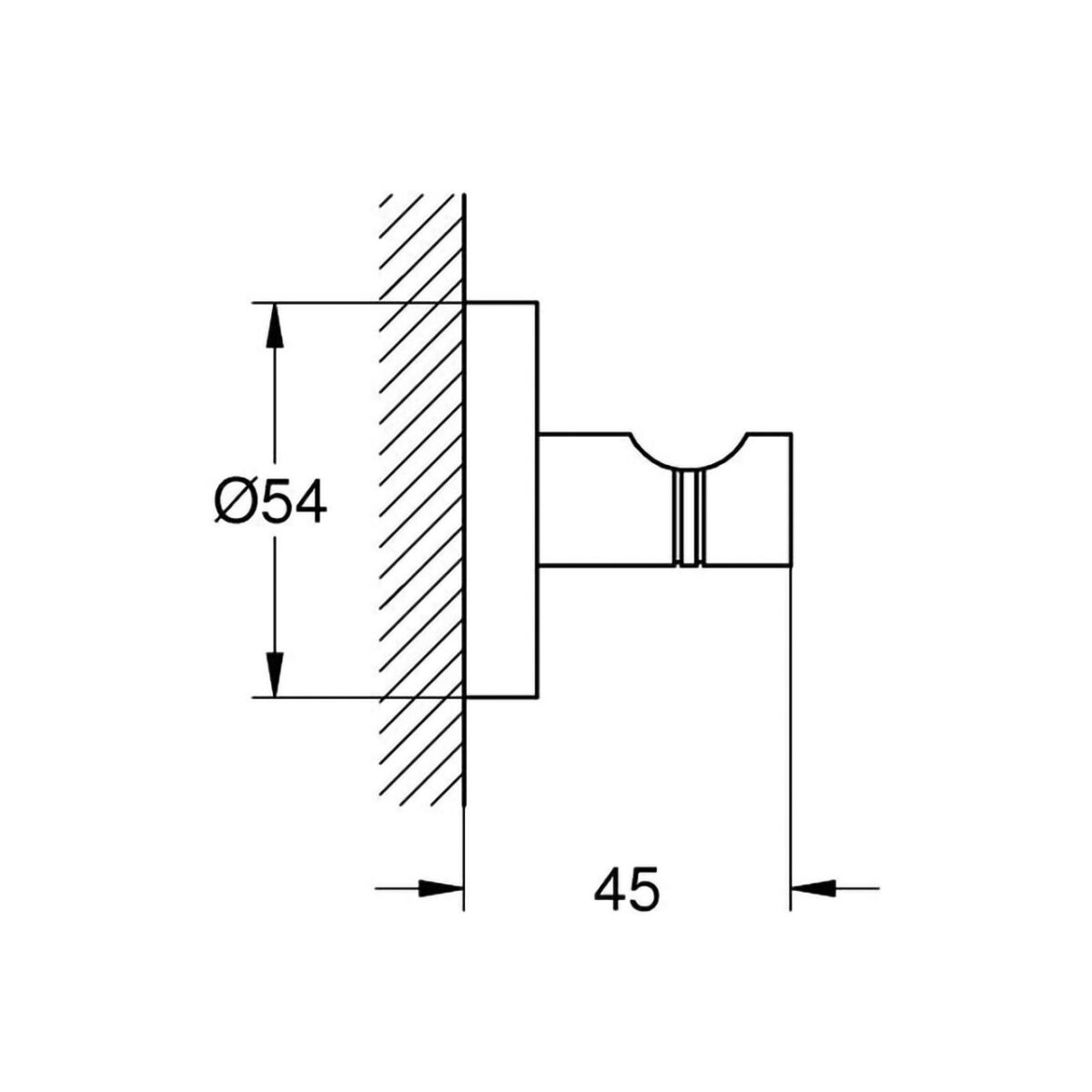 ESSENTIALS ΑΓΚΙΣΤΡΟ ΧΡΩΜΕ 40364001 GROHE - Image 2