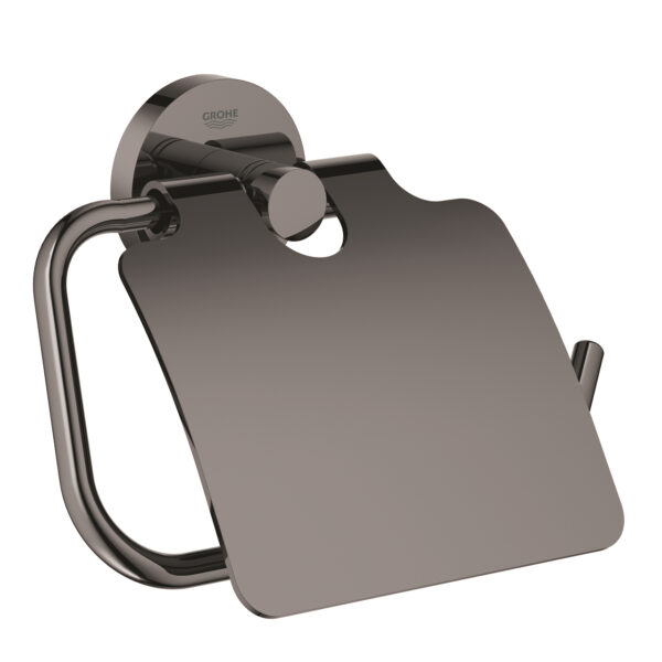 ESSENTIALS ΧΑΡΤΟΘΗΚΗ ΜΕ ΚΑΛΥΜΜΑ HARD GRAPHITE 40367A01 GROHE
