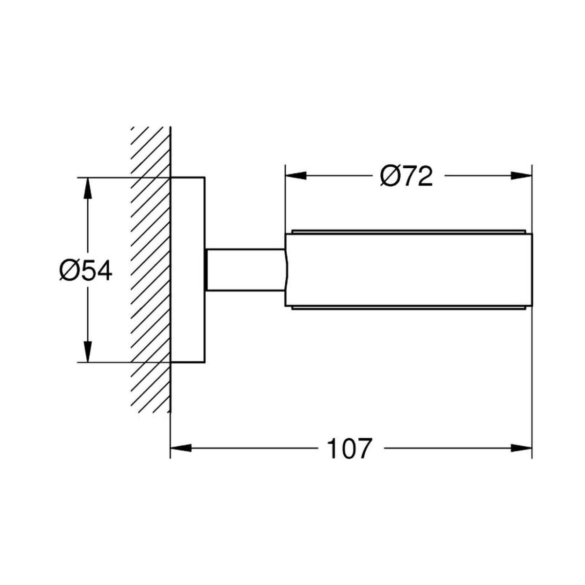 ESSENTIALS ΒΑΣΗ ΣΤΗΡΙΞΗΣ 40369001 GROHE - Image 2