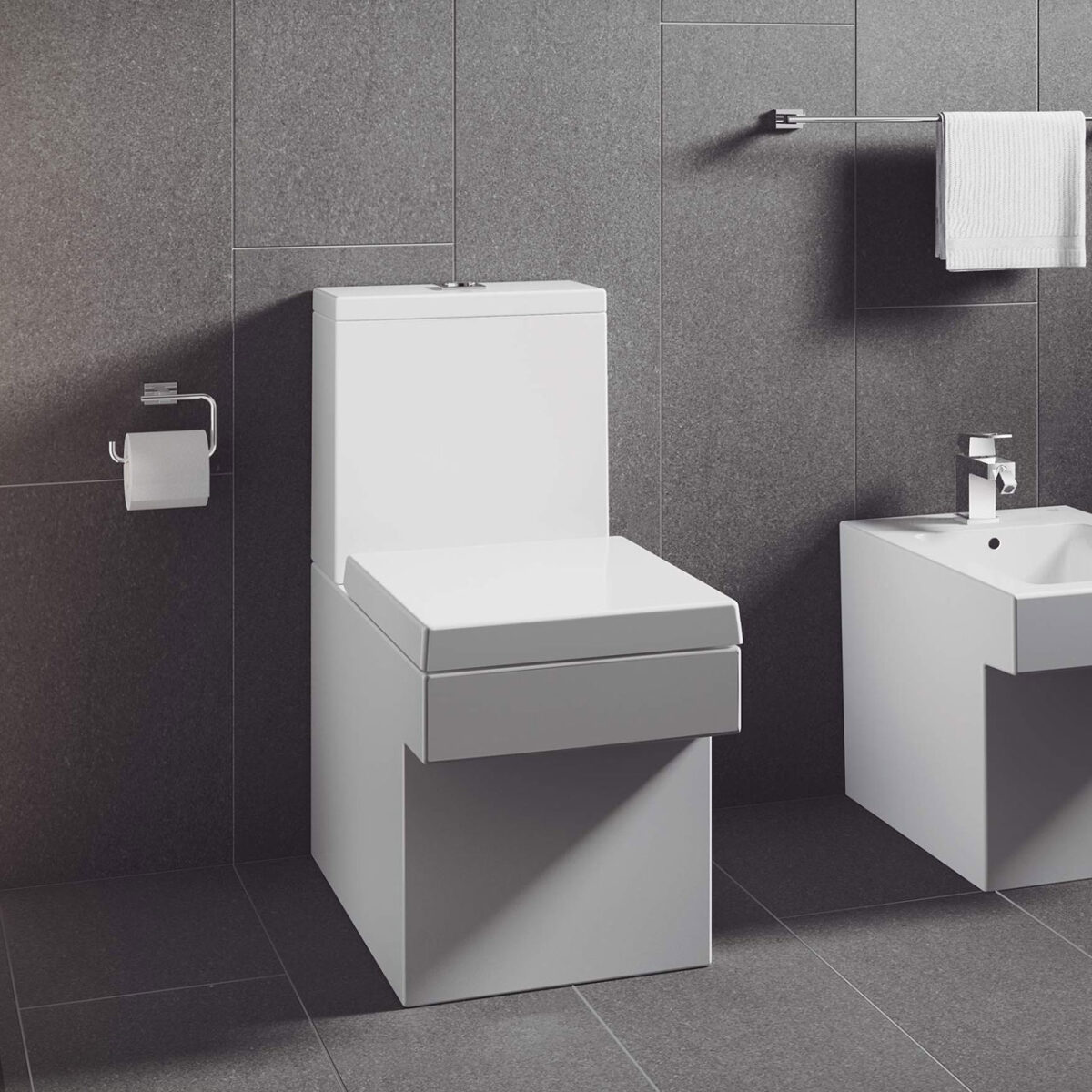 ESSENTIALS CUBE ΧΑΡΤΟΘΗΚΗ ΧΡΩΜΕ 40507001 GROHE - Image 3