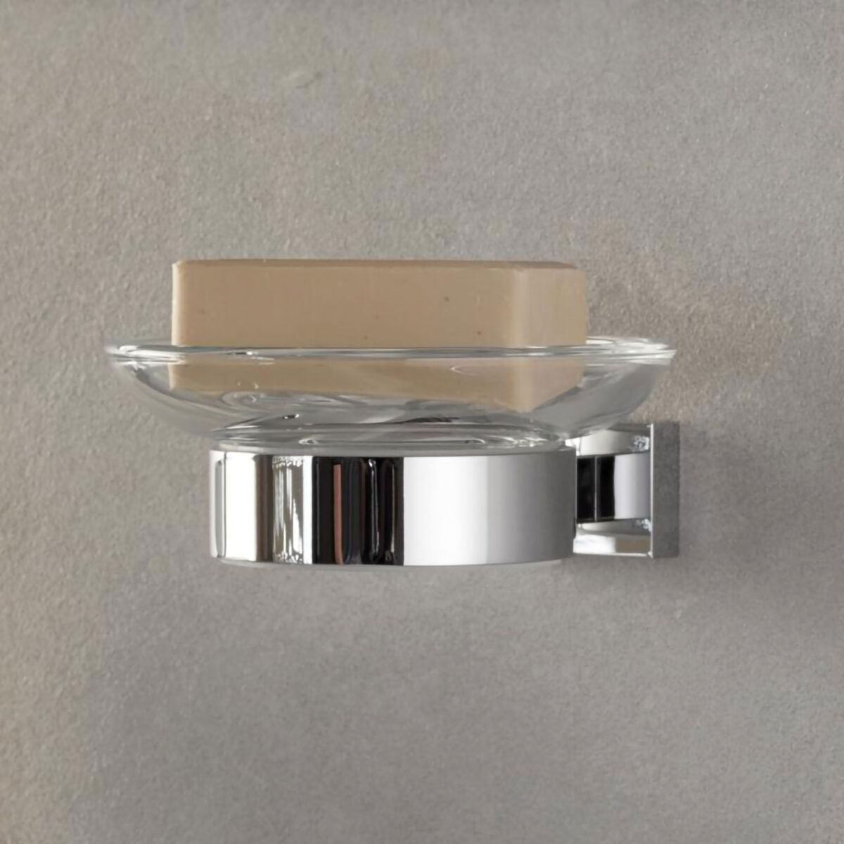 ESSENTIALS CUBE ΣΑΠΟΥΝΟΘΗΚΗ ΜΕ ΣΤΗΡΙΓΜΑ ΧΡΩΜΕ 40754001 GROHE - Image 3