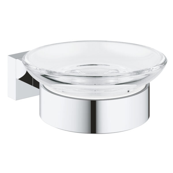 ESSENTIALS CUBE ΣΑΠΟΥΝΟΘΗΚΗ ΜΕ ΣΤΗΡΙΓΜΑ ΧΡΩΜΕ 40754001 GROHE