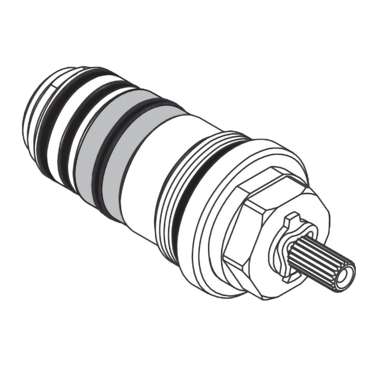 ΘΕΡΜΟΣΤΑΤΙΚΟΣ ΜΗΧΑΝΙΣΜΟΣ MTC 94282000 HANSGROHE - Image 2