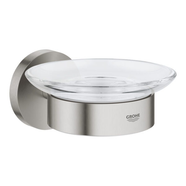 ESSENTIALS ΣΑΠΟΥΝΟΘΗΚΗ ΜΕ ΣΤΗΡΙΓΜΑ SUPERSTEEL 40444DC1 GROHE