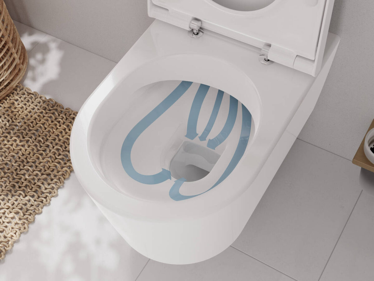 ELUPURA S ΛΕΚΑΝΗ ΚΡΕΜΑΣΤΗ 540 AQUAFALL FLUSH ΧΩΡΙΣ ΚΑΛΥΜΜΑ 60193450 HANSGROHE - Image 4