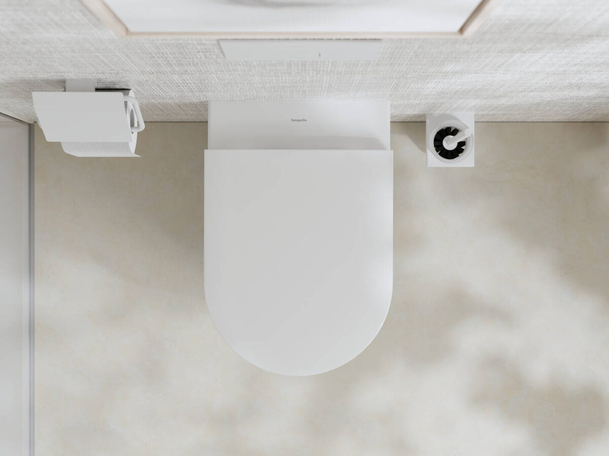 ELUPURA S ΛΕΚΑΝΗ ΚΡΕΜΑΣΤΗ 540 AQUAFALL FLUSH ΧΩΡΙΣ ΚΑΛΥΜΜΑ 60193450 HANSGROHE - Image 7