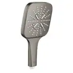 ΤΗΛΕΦΩΝΟ ΝΤΟΥΣ 3 ΛΕΙΤΟΥΡΓΙΩΝ RAINSHOWER SMARTACTIVE 130 CUBE BRUSHED HARD GRAPHITE 26582AL0 GROHE