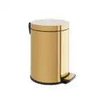 ΧΑΡΤΟΔΟΧΕΙΟ 6 ΛΙΤΡΩΝ SOFT CLOSE BRUSHED WARM GOLD 591.00.43 VERDI