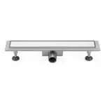ΓΡΑΜΜΙΚΟ ΣΙΦΩΝΙ 600ΜΜ STAINLESS STEEL BRUSHED 010060 DESIGN CERAMICA