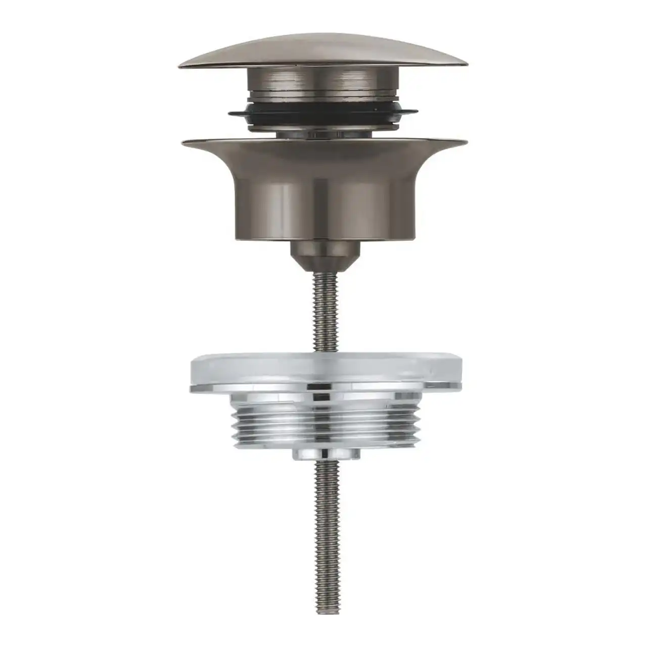 65807MG0_1 ΒΑΛΒΙΔΑ ΝΙΠΤΗΡΟΣ PUSH-OPEN SATIN GRAPHITE 65807MG0 GROHE - Image 1